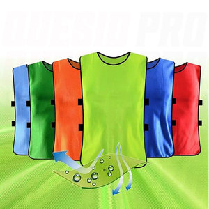 Maillots d'entraînement légers et respirants pour le football – Gilets d'entraînement en mesh pour matchs d'entraînement et sports d'équipe - Product Image 5