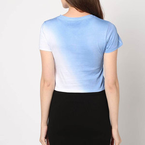 Camiseta Corta Informal para Mujer, Hecha con Tela de Algodón 100% Premium, Transpirable, Ecológica, Ligera, Perfecta para Uso Diario - Product Image 3