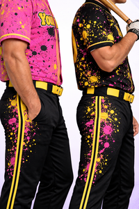 Customized Logo Unisex <b>Baseball</b> Jersey Personalized Solid Pattern Breathable 100% Polyester Name Number Plus Size OEM Supply - Product Image 6