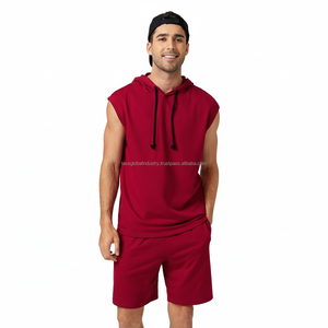 Conjunto Deportivo Unisex sin Mangas, Personalizado, OEM, Venta al Por Mayor - Product Image 1