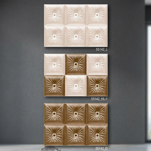 300x450mm 30x45cm 18x12 pulgadas mosaico de cerámica espiga diseño de cuero marrón azulejos para azulejos de pared materiales de construcción - Product Image 1