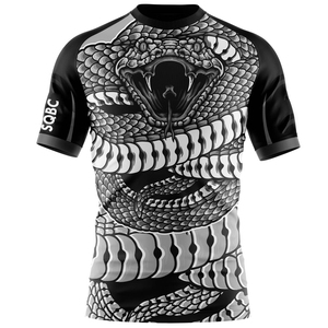 Rashguard Personalizado de Manga Corta para MMA y BJJ con Material Elástico Transpirable, Ajuste Ergonómico y Construcción que Absorbe el Sudor - Product Image 5