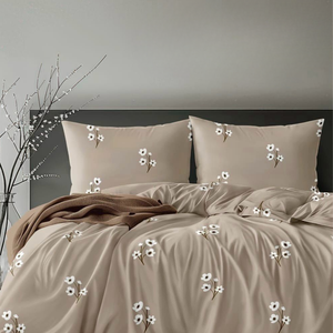 Sábanas Premium de Lujo Exclusivas IBIZA |   Ropa de Cama Suave de Algodón Glaceado Pesado |   Tela de Algodón de Alta Calidad |   Dormitorio Elegante - Product Image 1