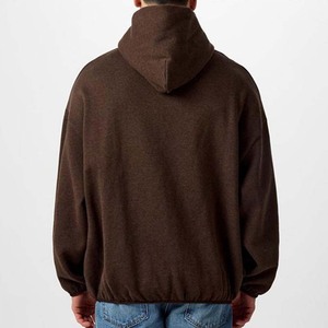 Sweat-shirts à capuche en molleton personnalisés pour hommes, brodés, streetwear, écologiques, respirants - Product Image 6