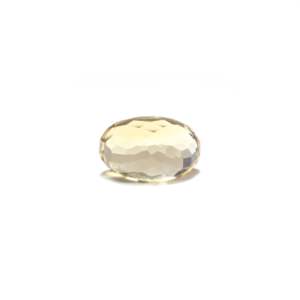 Oval Cabochon Citrine 5.72 Carat Loose Gemstone Golden Yellow Orange High Quality IGI Certified for Fine Jewelry - Product Image 2
