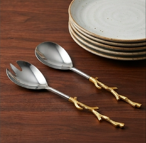 Stylish Design Handle <b>Salad</b> Server <b>Salad</b> <b>Tools</b> Perfect Tableware For Restaurants Hotel And Resort Gifting purpose - Product Image 1