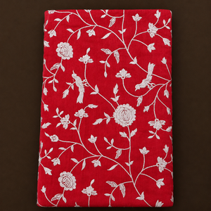 Premium Multi Embroidery Fabric Women Fashion Fabric Designer Embroidery Fabric Party Wear Fabric Luxury Fabric - Product Image 1