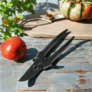 Tijeras de Podar de Jardín Multiusos Negras de 7.5 Pulgadas, Acero Inoxidable Japonés, Borde Liso, OEM, Más Vendidas - Product Image 5