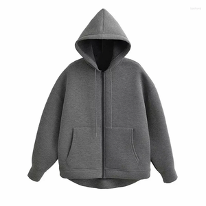 TANVEX Sudaderas con capucha personalizadas de tejido grueso con cremallera bidireccional para hombre, sudaderas lisas extragrandes de felpa gruesa - Product Image 1
