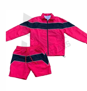 Conjunto Deportivo Corto Impermeable Ligero Personalizado Unisex, Chaqueta Cortavientos de Diseño Personalizado de Alta Calidad con Cremallera para Hombre - Product Image 1