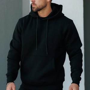 Sweats à capuche personnalisés en molleton de coton épais à épaules tombantes pour les collections de mode américaines et les lancements de vente au détail - Product Image 2