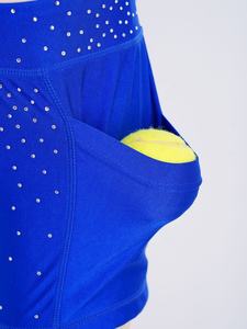 ชุดเต้นรำบอลรูมมาตรฐานสำหรับเด็กผู้หญิงอายุ 6-16 ปี ชุดยิมนาสติก กางเกงขาสั้น ชุดสำหรับการแสดงในชั้นเรียน ชุดลำลองสำหรับใส่ในชีวิตประจำวัน - Product Image 4