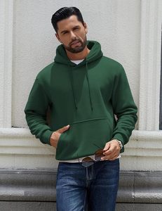 Sweat-shirt à capuche oversize en polaire premium pour homme avec broderie personnalisée pour les collections de vêtements de mode - Product Image 4