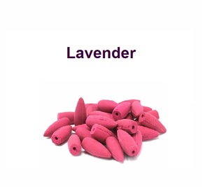 Cônes d'encens à refoulement de balle de lavande naturelle approvisionnement en gros de la meilleure marque (rose) - Product Image 1