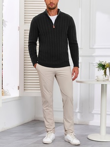 เสื้อสเวตเตอร์ถักสำหรับผู้ชายระดับพรีเมียม ฤดูหนาว ให้ความอบอุ่น เนื้อผ้านุ่ม แขนยาว สวมใส่สบาย ทันสมัย คุณภาพทนทานสำหรับใช้ในชีวิตประจำวัน - Product Image 2