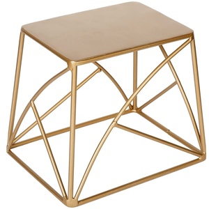 Luminous Golden Metallic Cake <b>Stand</b> Royal Structured Wire Mesh Customized Size <b>Cupcake</b> Dessert Displaying <b>Stand</b> - Product Image 3