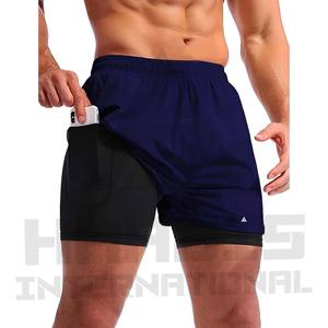 กางเกงขาสั้นผู้ชายผ้าฝ้ายสำหรับออกกำลังกาย วิ่ง ฟิตเนส ผ้าเฟรนช์เทอร์รี่ ระบายอากาศได้ดี รุ่นปี 2026 - Product Image 3