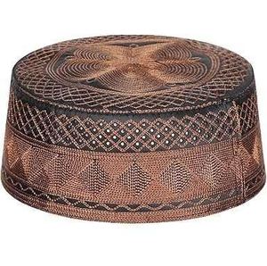 Simple Plain Prayer Cap for Men Soft Breathable <b>Islamic</b> Kufi Hat Bulk Orders Prayer Caps - Product Image 1