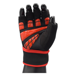 Gants de musculation en cuir de qualité supérieure avec paume et support de poignet renforcés pour le CrossFit, la remise en forme et l'entraînement de musculation - Product Image 3