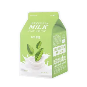 A'pieu Green Tea Milk One-Pack Facial Mask Good Quality Product - Product Image 1