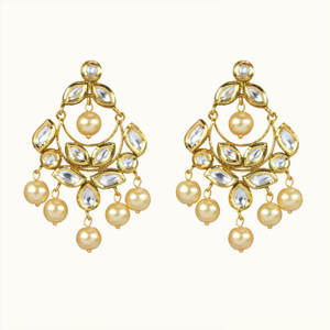 Mehndi — placage jhumki, 8945 Orange, Style Chand, couleur Orange - Product Image 3