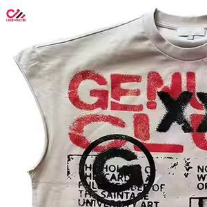 Camisetas de Punto sin Mangas para Hombre, Personalizadas al por Mayor, Estilo Casual, Tejido Transpirable de Secado Rápido, Alta Calidad, Servicio OEM/ODM - Product Image 3