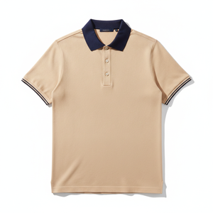 Polo pour hommes en piqué 100 % coton à manches courtes, grandes tailles, personnalisable avec logo de marque, pour usage décontracté, vente en gros - Product Image 1