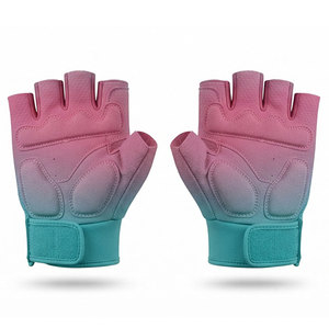 Service OEM, gants de fitness pour femmes, texture douce et agréable pour la peau, matériau mélangé, anti-odeur, coutures renforcées, gants de fitness - Product Image 2