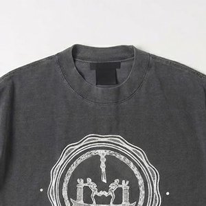 Camiseta Oversize de Hombre de Alta Demanda y Calidad Superior con Hombros Caídos, Algodón Grueso, Logotipo Personalizado, Estilo Urbano, Clásica, Artículo Masculino al por Mayor - Product Image 4