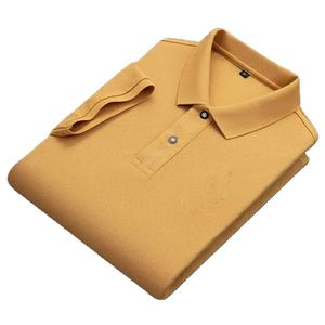Golf de alta calidad para hombre para camisa sublimación personalizada secado rápido antiarrugas transpirable algodón/fibra de bambú hecha de punto - Product Image 1