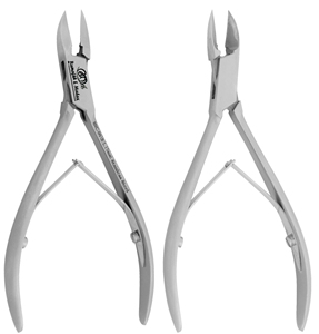 Professional Stainless Steel Finger Nail <b>Cutter</b> / Clipper Sharp <b>Edge</b> Manicure Tool Wide Jaw Opening for Thick Nails OEM - Product Image 1