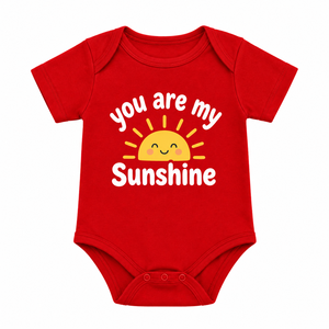 Body à manches courtes avec motif Baby Sunshine - Product Image 1