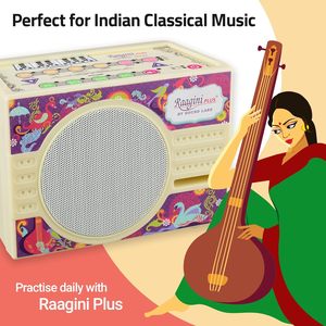 Raagini Plus, Instrument de musique numérique électronique Tanpura pour la musique Carnatic Tambura Shruti et Hindustani. Son d'un drone électrique - Product Image 2