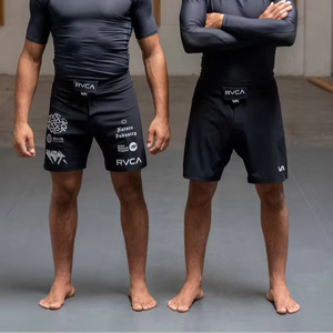 Shorts de combat MMA & BJJ pour hommes et femmes en polyester/coton toile respirant et écologique - Product Image 1