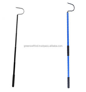 ตะขอจับงูแบบพกพา ที่คีบงูสแตนเลสแบบพับได้ และตะขอจับงูและสัตว์เลื้อยคลานแบบยืดหดได้ - Product Image 5