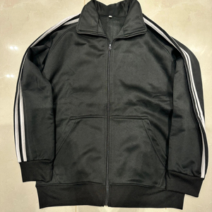 Sudadera con capucha de algodón para hombre, de alta demanda, con cremallera completa, bordado, estampado digital, ecológica, informal para otoño - Product Image 1