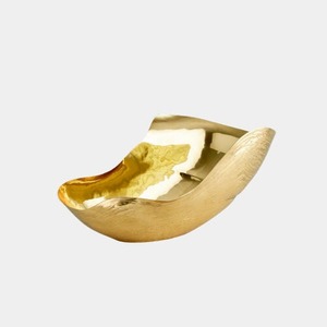 Hot Trend Handmade Aluminum Modern Design Gold Finish Eco-Friendly Decorative <b>Bowl</b> for Housewarming - Product Image 6