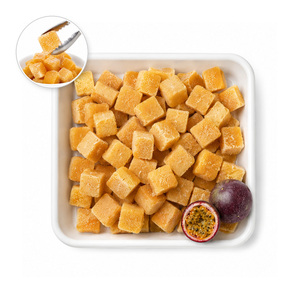 Vietnam Factory Top Notch Quality Hot Sale Low Price IQF Frozen Fresh Passion Cube Packed in 5 kg <b>Bag</b> - Product Image 4