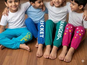 Pantalons de survêtement pour garçons et filles, qualité export, en coton durable, pour enfants actifs, vêtements décontractés, disponibles en grande quantité. - Product Image 6