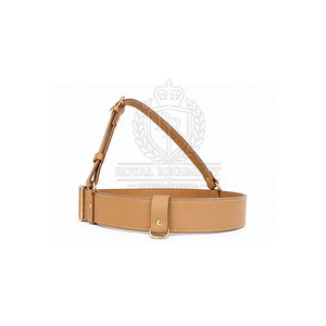 Ceinture en cuir Sam Browne avec détails classiques, ajustement réglable et finition soignée pour les événements formels et le quotidien - Product Image 2