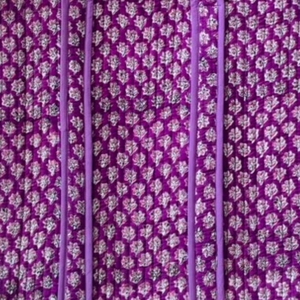 Sac fourre-tout pour femme, motif floral imprimé à la main, style bohème, léger, pliable, écologique, fermeture éclair, plage - Product Image 6