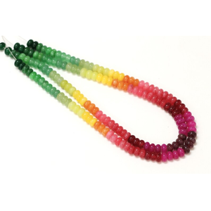 Cuentas de Cuarzo con Tres Tonos de Color: Cuentas Redondas de 7-8mm para Joyería y Manualidades - Product Image 3