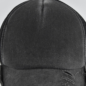 Casquette de baseball vintage délavée et vieillie de haute qualité, style streetwear, avec logo personnalisé, pour chauffeur de camionnette, en maille, vente en gros - Product Image 4