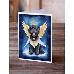 การ์ดอวยพร My Angel รูปสุนัขน้ำโปรตุเกสขนาด5x7แปลก A7ขนาด5x7แพ็คการ์ดเปล่า8ใบพร้อมซองจดหมาย - Product Image 2