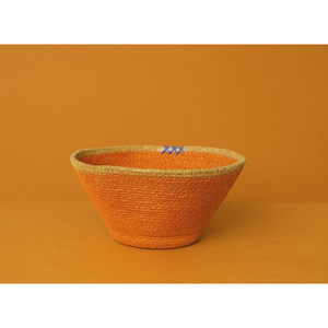 Luxury Handmade Striped <b>Plant</b> Fiber Storage <b>Baskets</b> Circle Shape Stackable Folk Art Multi Purpose Neatening Bin & Hot Sale - Product Image 6