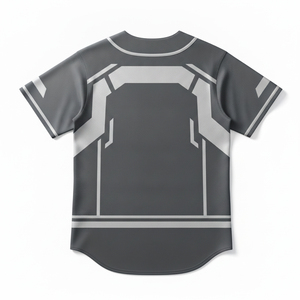 Premium Grade Double Knit Custom Baseball Uniform Pinstripe Design Button <b>Down</b> Teamwear Moisture Wicking Jersey Sets - Product Image 3