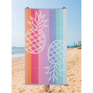 Compre toallas de playa con color y tamaño personalizados disponibles. Toallas de playa rectangulares en venta por exportadores. - Product Image 1