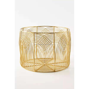 Panier métallique surdimensionné en or rose Panier de rangement en fil métallique de la meilleure qualité pour le ménage Panier très demandé Meilleur prix - Product Image 2