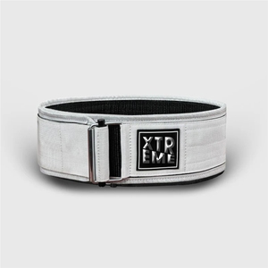 Ceinture de musculation en néoprène 4 pouces à double boucle réglable, soutien lombaire pour levée de poids, entraînement en salle de sport, antidérapante, avancée - Product Image 3