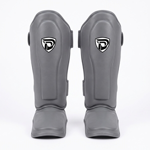 Espinilleras Dumela International Grises, Unisex, Duraderas, de Cintura Alta, Forro de Spandex de 3 cm de Grosor, Equipo de Protección para Artes Marciales - Product Image 1
